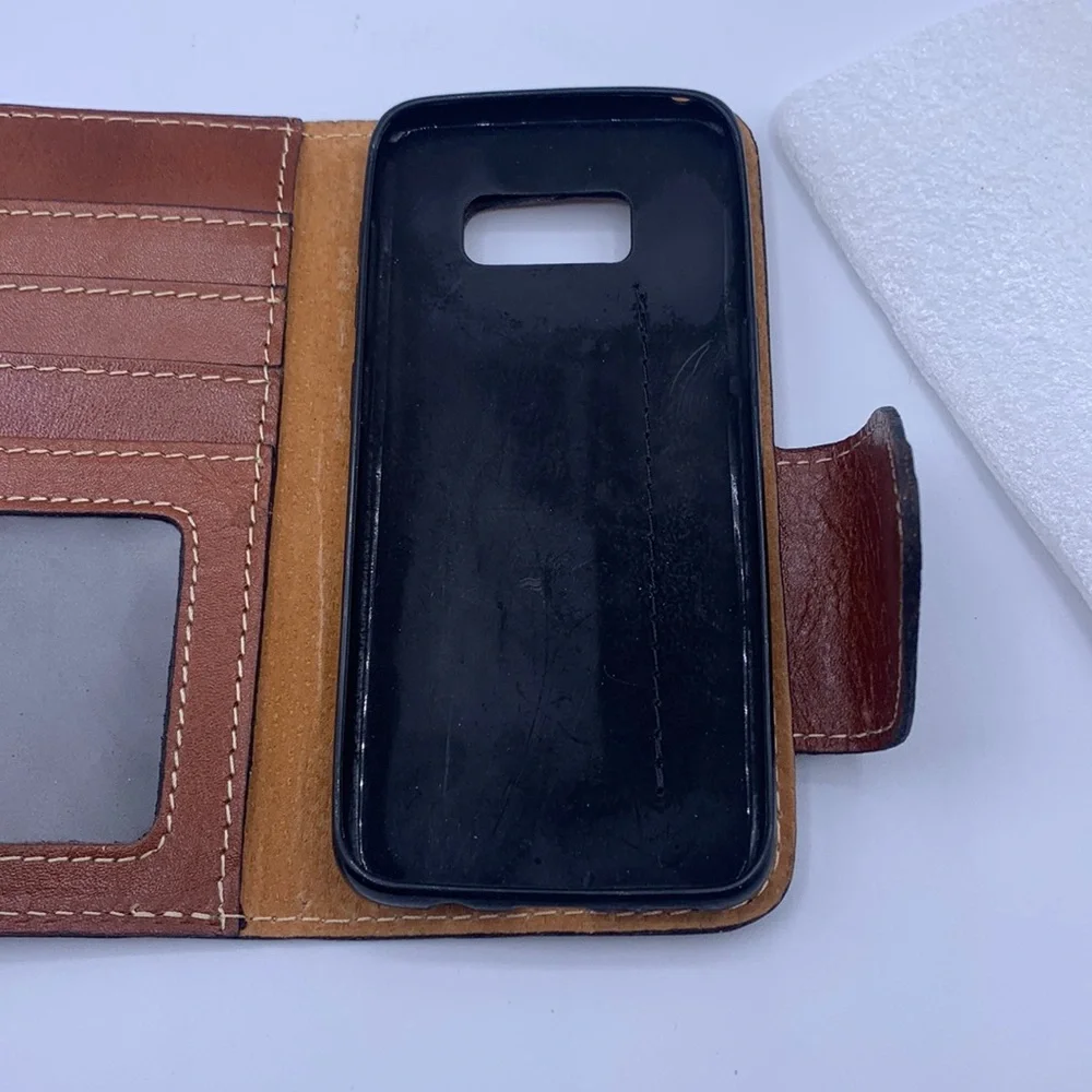 Patricia Nash 2-in-Leather Wallet Case Samsung Galaxy S8 phone